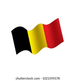 Flag of Belgium, Vector illustration