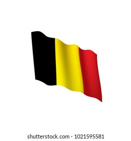 Flag of Belgium, Vector illustration