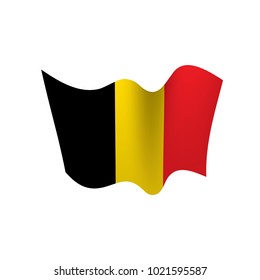 Flag of Belgium, Vector illustration