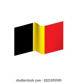 Flag of Belgium, Vector illustration