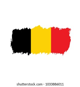 Flag of Belgium, Vector illustration