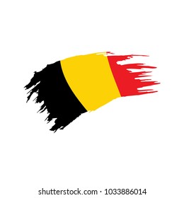 Flag of Belgium, Vector illustration
