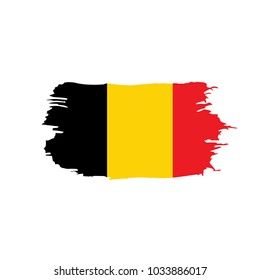 Flag of Belgium, Vector illustration