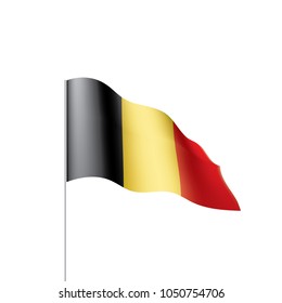 Flag of Belgium, Vector illustration