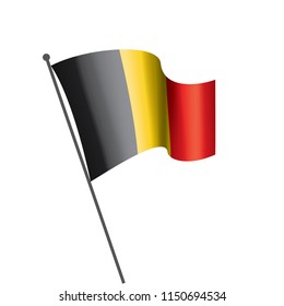 Flag of Belgium, Vector illustration