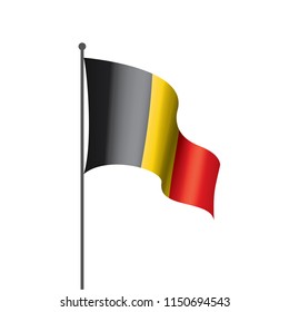 Flag of Belgium, Vector illustration