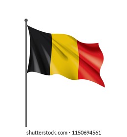 Flag of Belgium, Vector illustration