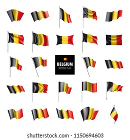 Flag of Belgium, Vector illustration