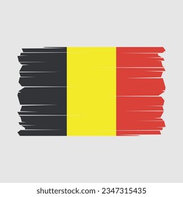 Flagge Belgiens, Vektorgrafik