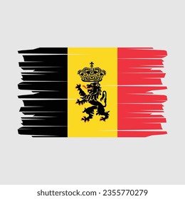 Flagge Belgiens, Vektorgrafik