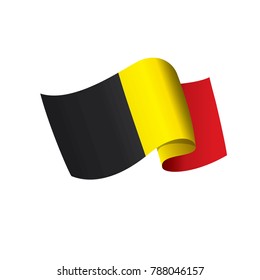 Flag of Belgium, Vector illustration