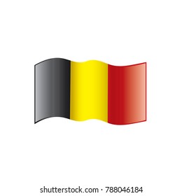 Flag of Belgium, Vector illustration