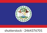 Flag of Belize - Belize flag