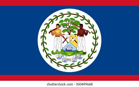flag of Belize