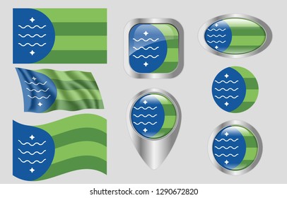 Flag of Bellingham, Washington