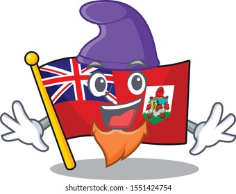 flag bermuda cartoon in character shape elf