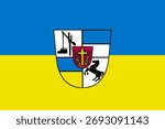 Flag of the Bessarabia Germans symbolizing the unity, heritage, and settlement culture of German colonists in Eastern Europe during 19th–20th centuries.