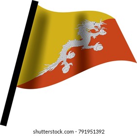 Flag of Bhutan