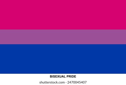 Flag of BISEXUAL PRIDE, BISEXUAL PRIDE national flag