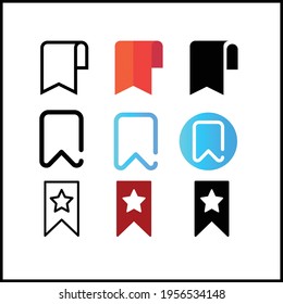 Flag black icon vector illustration