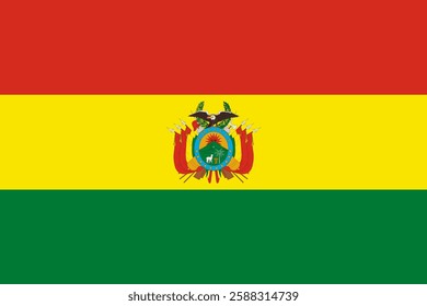 Flag of Bolivia, 3:2 Format, Bolivia Flag	