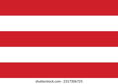 Flag of Bora Bora - Vector illustration.