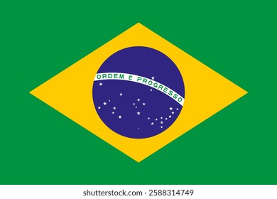 Flag of Brazil, 3:2 Format, Brazil Flag	