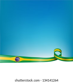 flag Brazil background