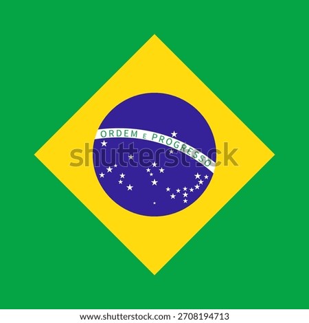 Flag of Brazil - square variant