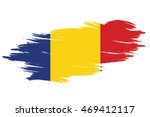 flag brush Romania