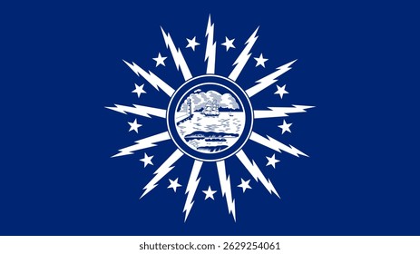 Bandeira de Buffalo, Nova York, formato 16:9, Bandeira de Buffalo