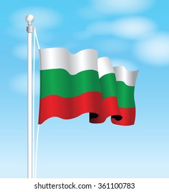 flag of bulgaria