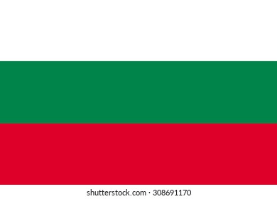 Flag of Bulgaria vector