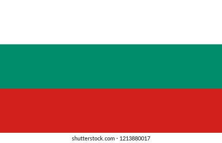 Flag of Bulgaria vector, country flags, flags
