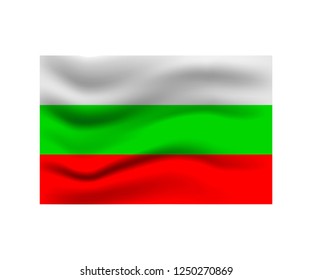 
Flag of Bulgaria. Vector icon.