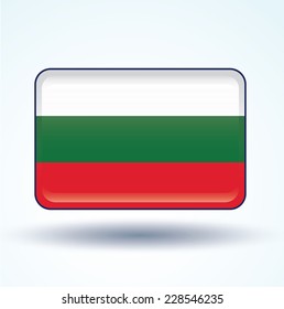 Flag of Bulgaria, vector illustration