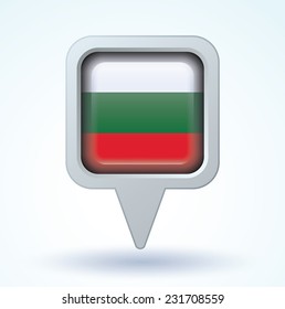 Flag of Bulgaria, vector illustration