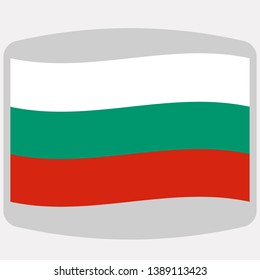 Flag of Bulgaria.  vector illustration. flat style.