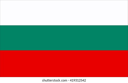 Flag of Bulgaria vector image