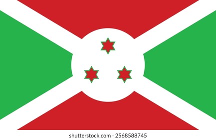 Flag of Burundi logo icon