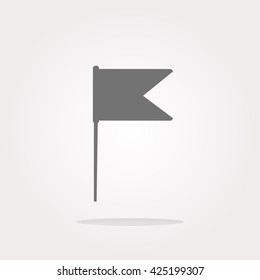 Flag button, Flag Icon Vector