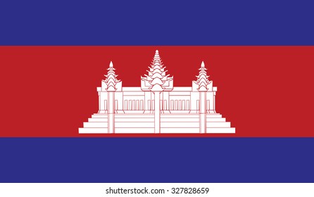 Flag of Cambodia