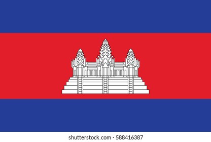 Flag of Cambodia
