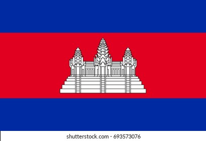 Flag Of Cambodia