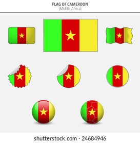 Flag of Cameroon