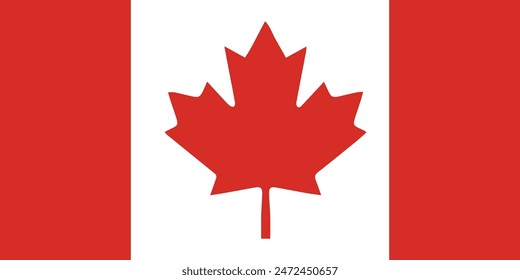 Flag of Canada Images-vector Canada flag background free download