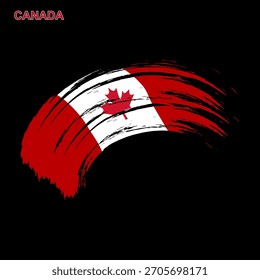 Flag of Canada, Canada national flag. Vector illustration
