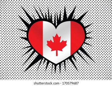 flag of Canada  themes idea design