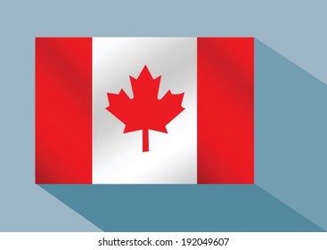 flag of Canada themes idea design