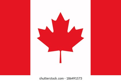  Flag Canada Vector Background